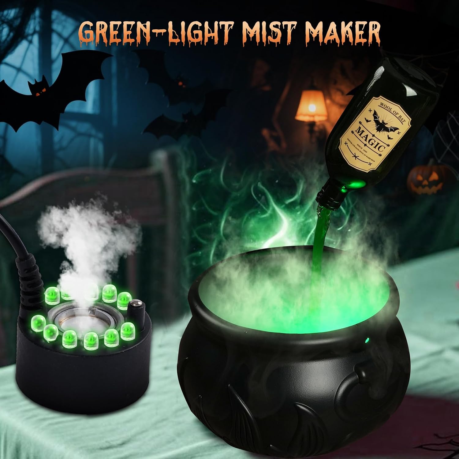  Witches Cauldron Floating Potion Set 