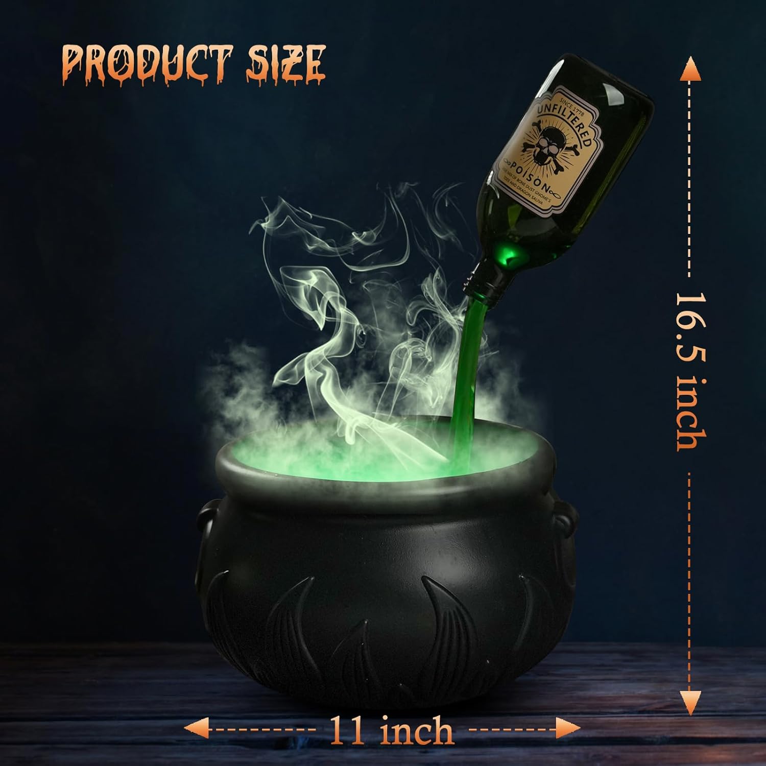  Witches Cauldron Floating Potion Set 